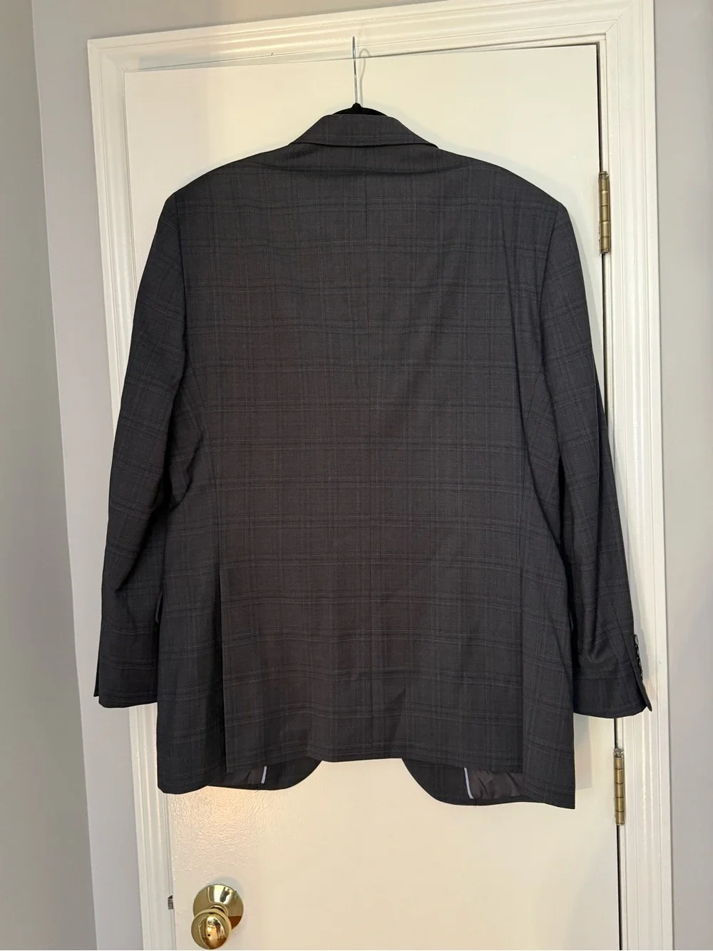 Jos. A. Bank Charcoal Windowpane Sport Coat